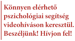 Könnyen elérhető pszichológiai segítség online, videohíváson keresztül is! Online pszichológus.